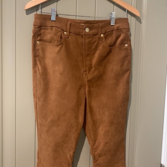 Women's Tan Skinny Jeans - Picture 6 of 13